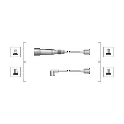 MAGNETI MARELLI 941319170103 -  Комплект проводов зажигания
